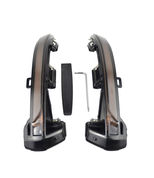 XEOD Dynamische LED richtingaanwijzer geschikt voor Volkswagen Golf 8   - Canbus - Spiegel knipperlicht - Buitenspiegel - Set van 2