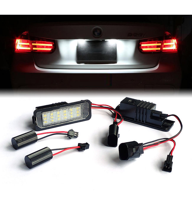 XEOD LED Kentekenverlichting - Kenteken verlichting - Geschikt voor Volkswagen, Seat, Bentley & Porsche - Canbus - 2 stuks 6000K
