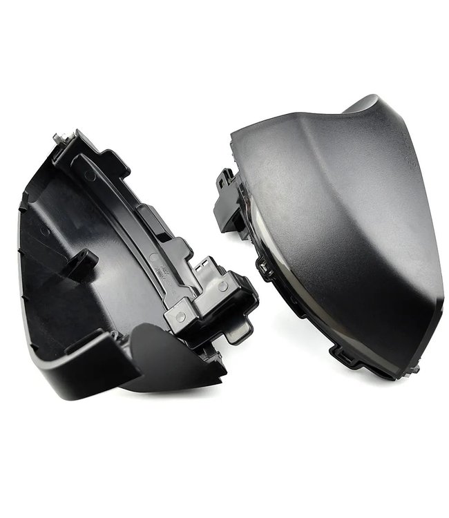 XEOD Dynamische richtingaanwijzer geschikt voor Volkswagen Polo MK5 - Canbus - Spiegel kap - Buitenspiegel - Set van 2