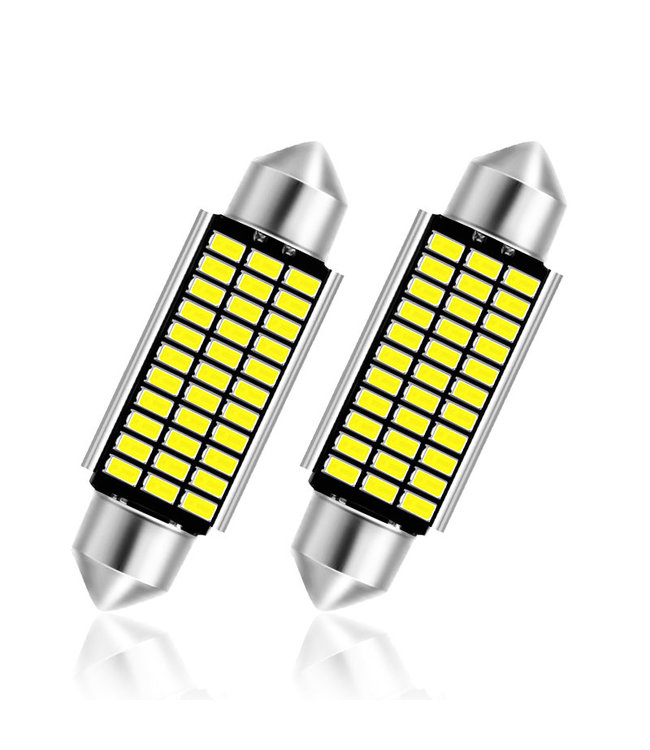 XEOD Lampen set – C5W 36 MM LED – 6000K Wit licht canbus – 2 stuks