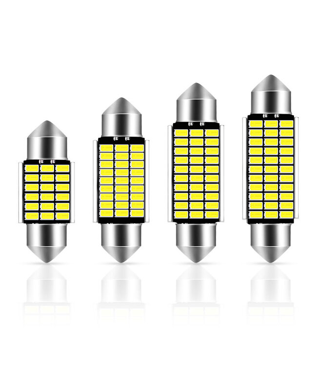 XEOD Lampen set – C5W 31 MM LED – 6000K Wit licht canbus – 2 stuks