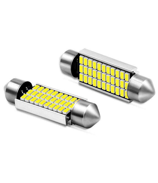 XEOD Lampen set – C5W 41 MM LED – 6000K Wit licht canbus – 2 stuks