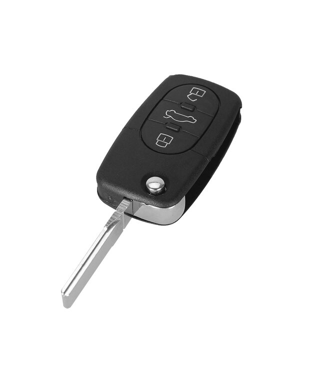 XEOD Autosleutelbehuizing - sleutelbehuizing auto - sleutel - Autosleutel / Audi 3 knops