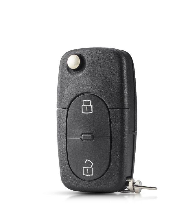 XEOD Autosleutelbehuizing - sleutelbehuizing auto - sleutel - Autosleutel / Audi 3 knops