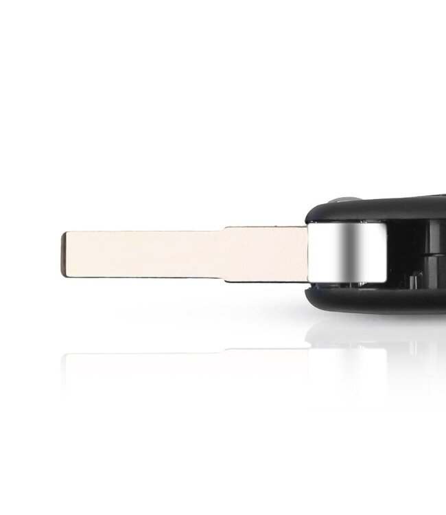 XEOD Autosleutelbehuizing - sleutelbehuizing auto - sleutel - Autosleutel / Geschikt voor: Fiat 3 knops