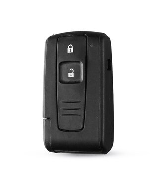 XEOD Autosleutelbehuizing - sleutelbehuizing auto - sleutel - Autosleutel / Geschikt voor: Toyota 2 Knops smart key