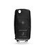 XEOD Sleutelbehuizing 2-Knops geschikt voor Volkswagen