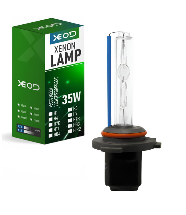 XEOD Xenon Vervangingslamp - HB4 / 9006 Xenon lampen – Auto Verlichting Lamp – Dimlicht en Grootlicht - 1 stuks – 35W – 12V