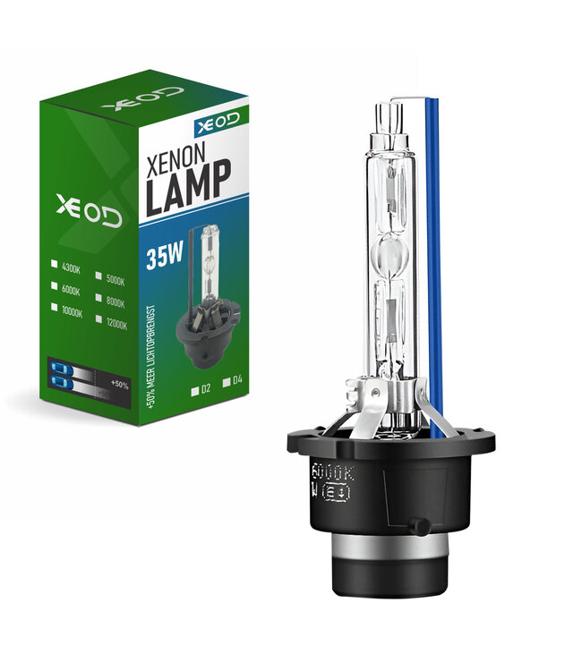 XEOD Xenon D2S Vervangingslamp – Voertuig Verlichting – Auto Lamp – Dimlicht & Grootlicht - Xenonlamp