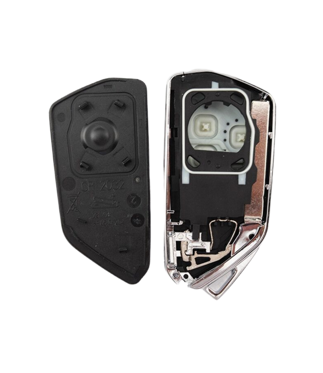 XEOD Autosleutelbehuizing - sleutelbehuizing auto - sleutel - Autosleutel / Geschikt voor Volkswagen Golf 8