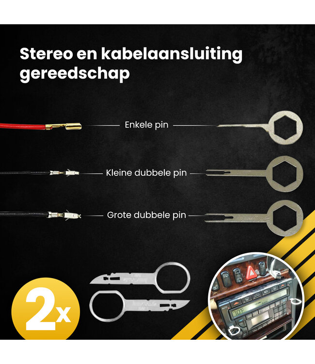 PROKING Deurpaneel Verwijderaar – Dashboard Verwijderaar – Auto Trim Verwijdering – Verwijder Tool Set – Krasvrij Te Gebruiken