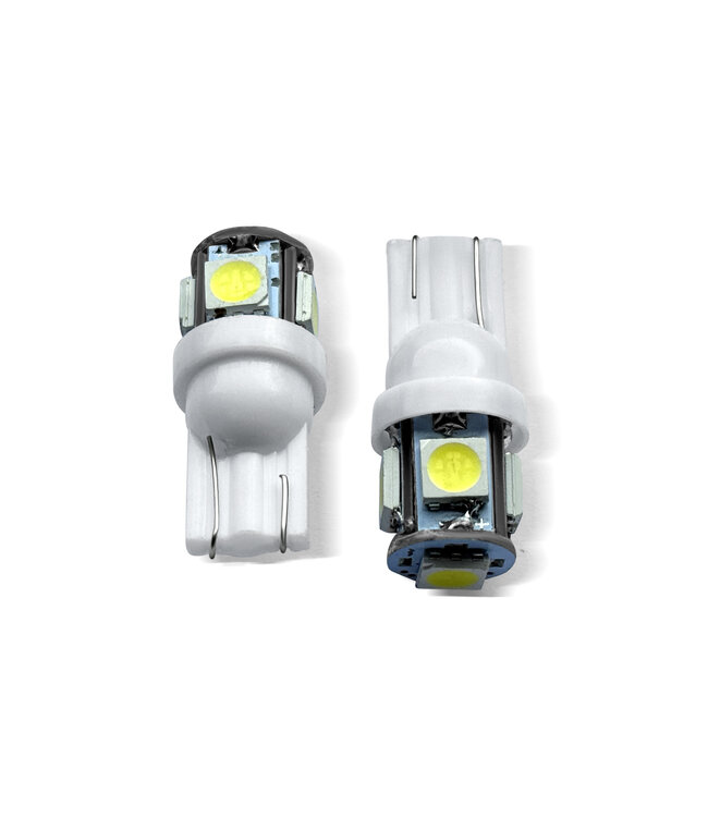 XEOD Lampen set – W5W T10 LED – Wit (6000K) – 2 stuks