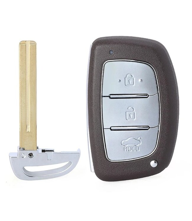 XEOD Autosleutelbehuizing - sleutelbehuizing auto - sleutel - Autosleutel / Geschikt voor: Hyundai