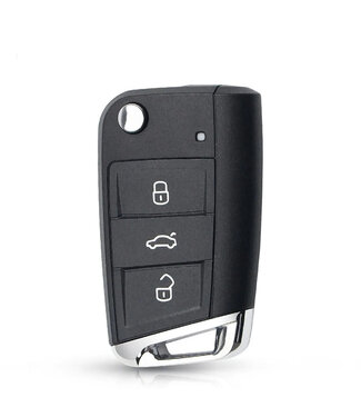 XEOD Sleutelbehuizing Geschikt voor Volkswagen, Seat & Skoda