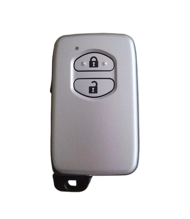 XEOD Autosleutelbehuizing - sleutelbehuizing auto - sleutel - Autosleutel / Geschikt voor: Toyota Avensis & Land Cruiser