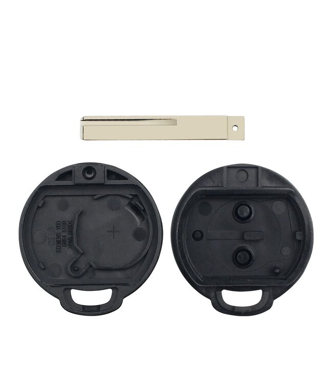 XEOD Autosleutelbehuizing - sleutelbehuizing auto - sleutel - Autosleutel / Geschikt voor: Mitsubishi Colt