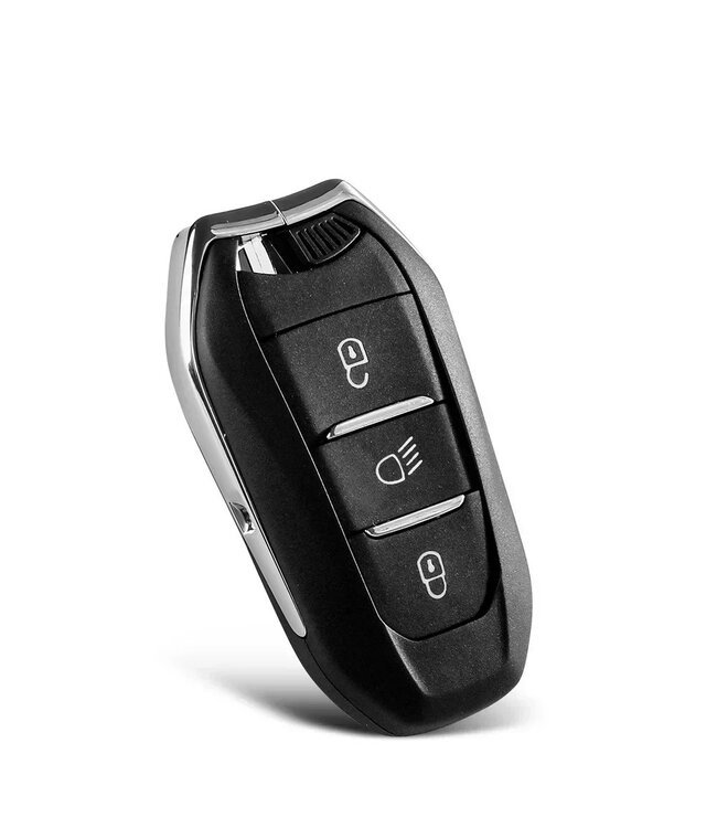 XEOD Smart Autosleutelbehuizing - sleutelbehuizing auto - sleutel - Autosleutel / Geschikt voor: Peugeot / Citroen 3 knops VA2