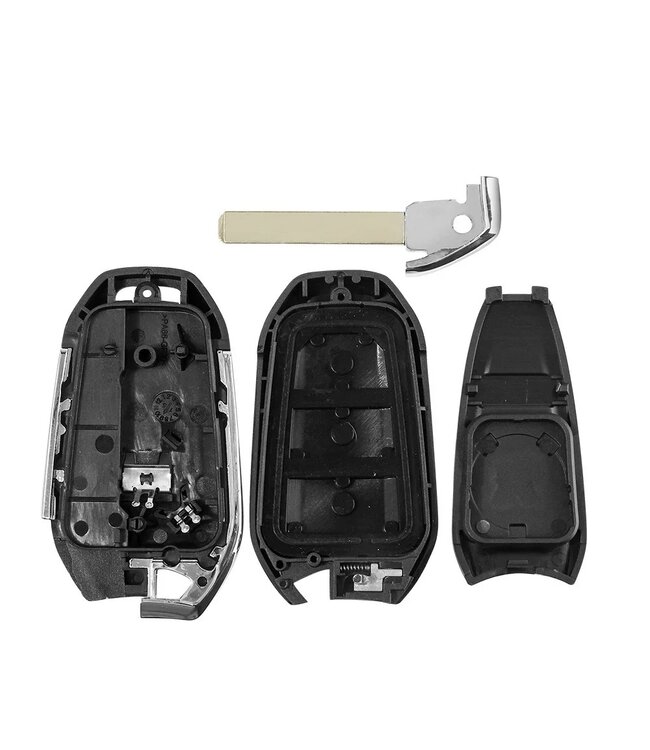 XEOD Smart Autosleutelbehuizing - sleutelbehuizing auto - sleutel - Autosleutel / Geschikt voor: Peugeot / Citroen HU83