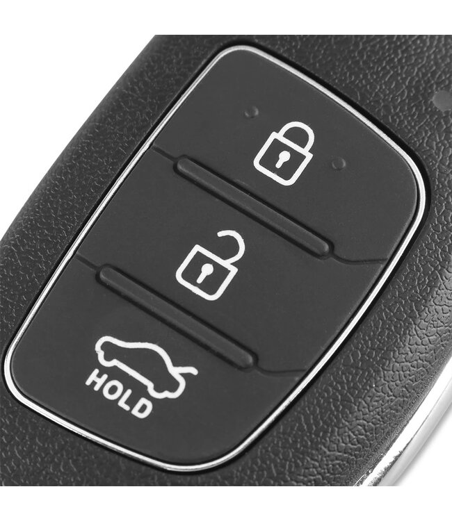 XEOD Autosleutelbehuizing - sleutelbehuizing auto - sleutel - Autosleutel / Geschikt voor: Hyundai IX45, Accent & Santa Fe