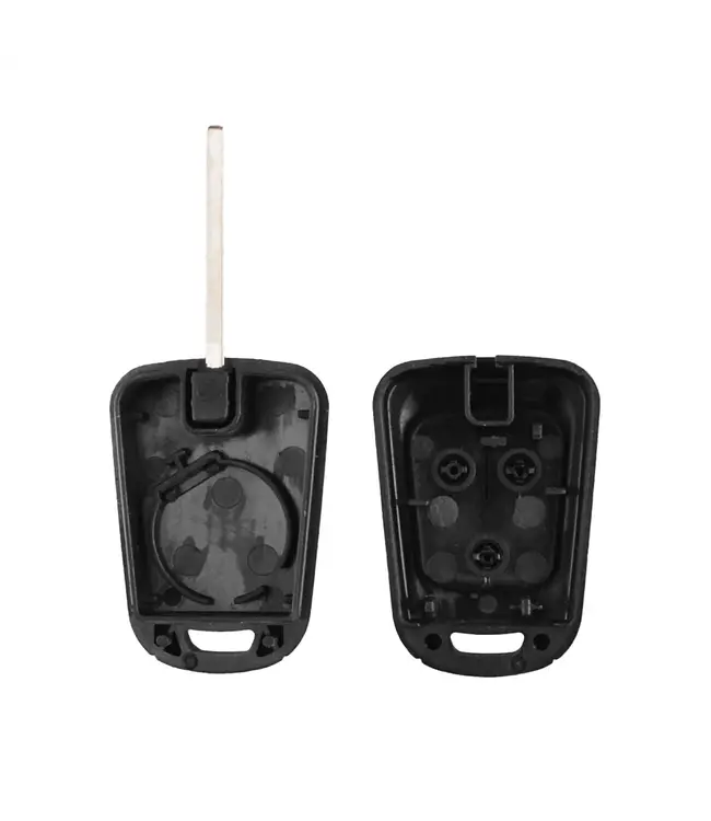 XEOD Autosleutelbehuizing - sleutelbehuizing auto - sleutel - Autosleutel geschikt voor: Opel