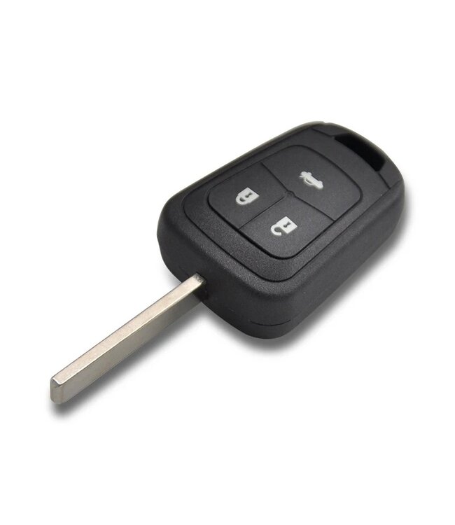 XEOD Autosleutelbehuizing - sleutelbehuizing auto - sleutel - Autosleutel geschikt voor: Opel