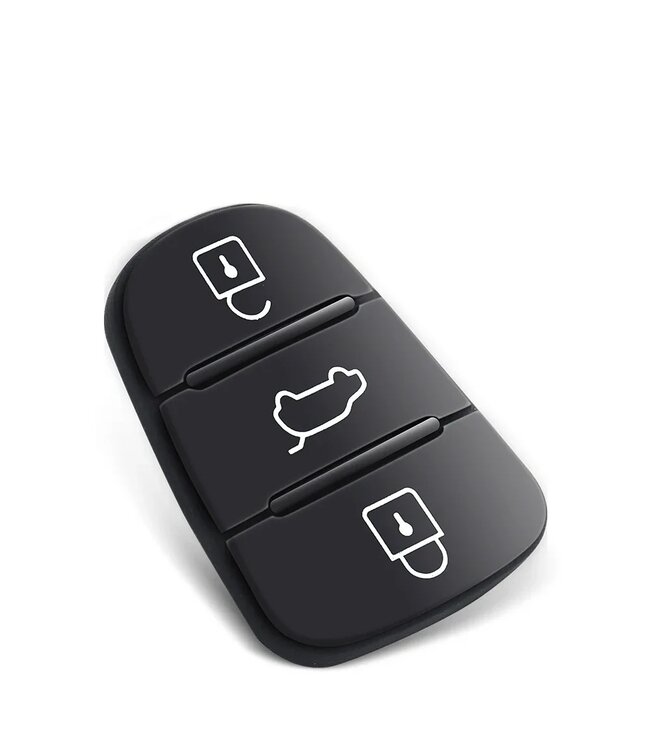 XEOD Autosleutelbehuizing - sleutelbehuizing auto - sleutel - Autosleutel / Geschikt voor: Kia / Hyundai 3 knoppen