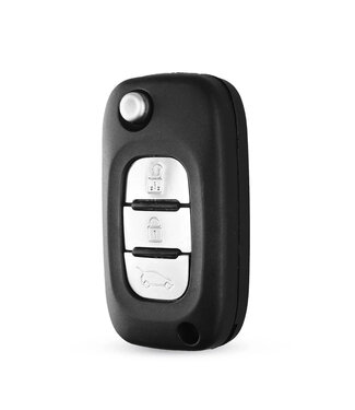 XEOD 3 knops sleutelbehuizing geschikt voor Renault