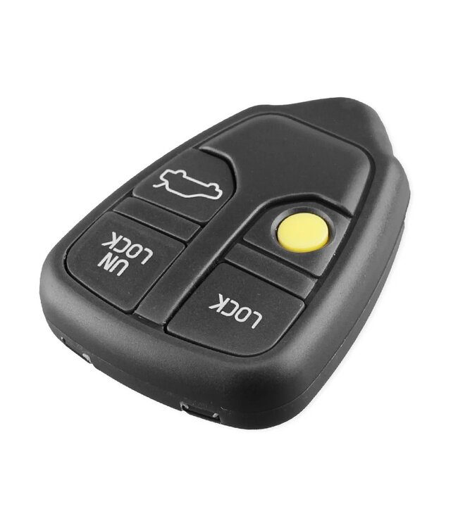 XEOD Autosleutelbehuizing - sleutelbehuizing auto - sleutel - Autosleutel / Geschikt voor: Volvo 4 knops