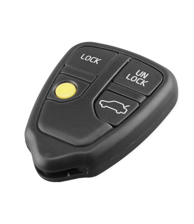 XEOD Autosleutelbehuizing - sleutelbehuizing auto - sleutel - Autosleutel / Geschikt voor: Volvo 4 knops