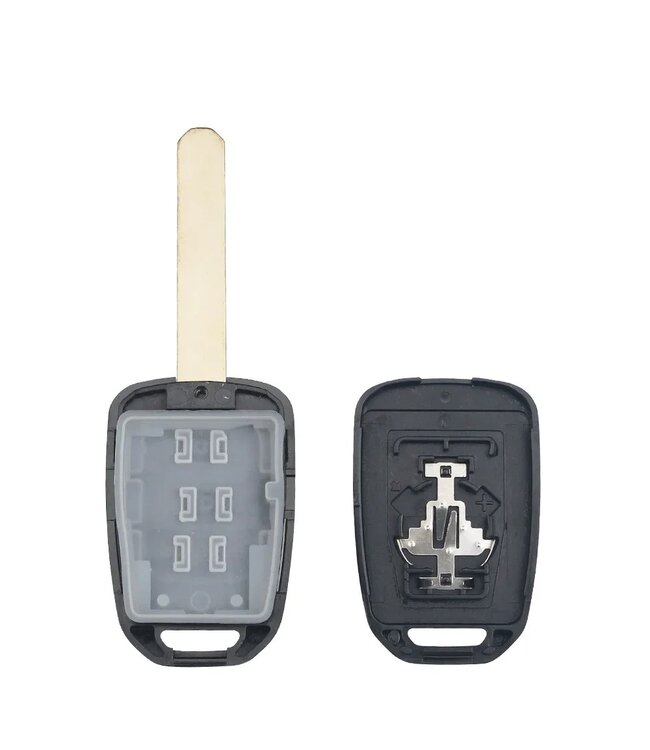 XEOD Autosleutelbehuizing - sleutelbehuizing auto - sleutel - Autosleutel / Geschikt voor: Honda 2 knops
