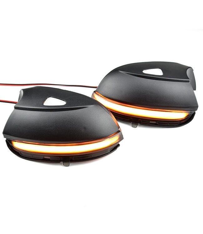 XEOD Dynamische richtingaanwijzer geschikt voor Volkswagen Passat B7 - Canbus - Spiegel kap - Buitenspiegel - Set van 2