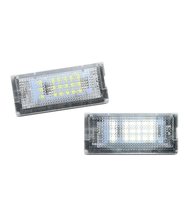 XEOD LED Kentekenverlichting - Kenteken verlichting - Geschikt voor Mini R50 / R52 / R53 - Canbus - 2 stuks 6000K