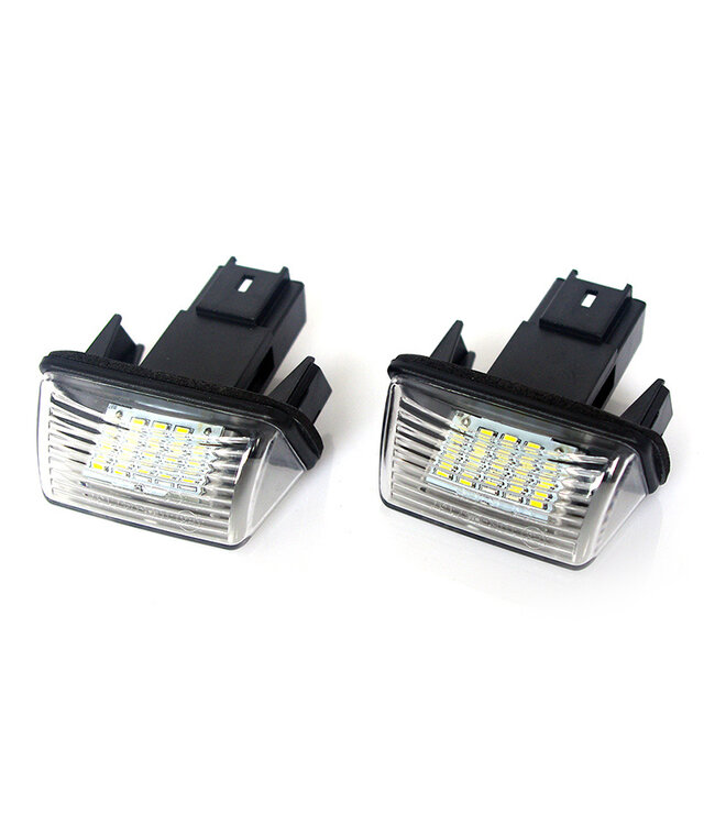 XEOD LED Kentekenverlichting - Kenteken verlichting - Geschikt voor Peugeot & Citroën - Canbus - 2 stuks 6000K