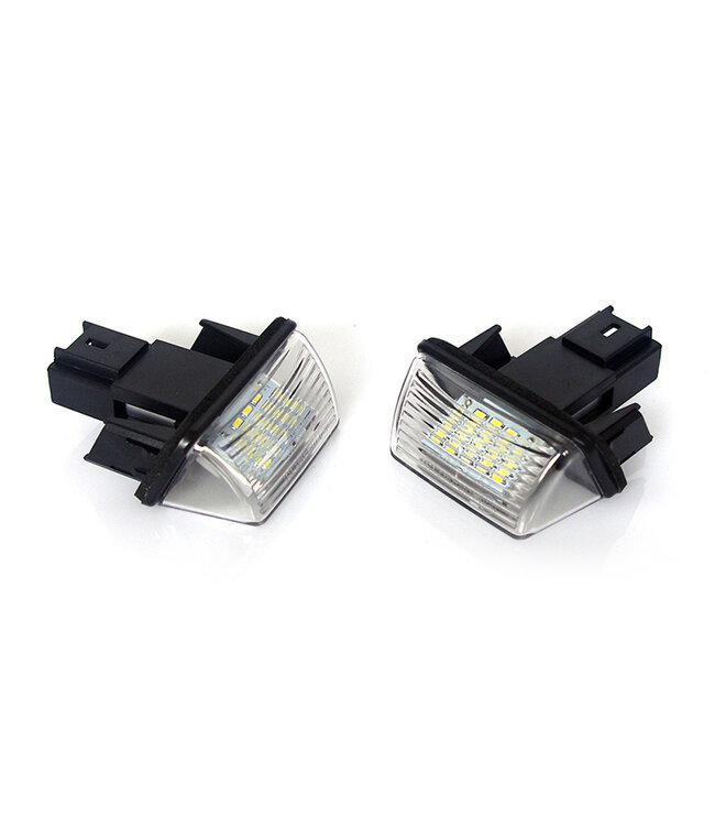 XEOD LED Kentekenverlichting - Kenteken verlichting - Geschikt voor Peugeot & Citroën - Canbus - 2 stuks 6000K