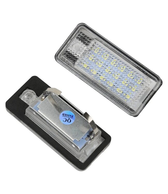 XEOD LED Kentekenverlichting - Kenteken verlichting - Geschikt voor LED Kenteken verlichting Geschikt voor Audi A3 8P & A4 B6 & B7- Canbus - 2 stuks 6000K