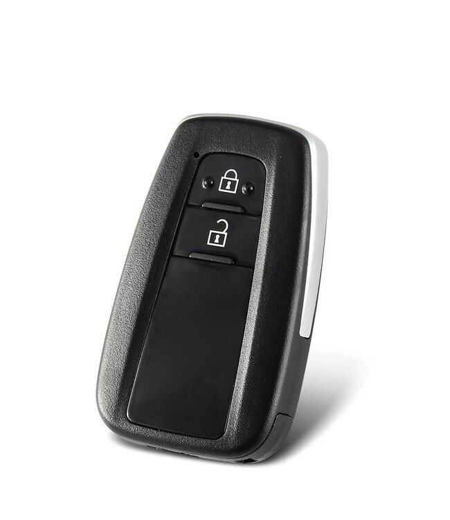 XEOD Autosleutelbehuizing - sleutelbehuizing auto - sleutel - Autosleutel / Geschikt voor: Toyota CH-R 2 knops