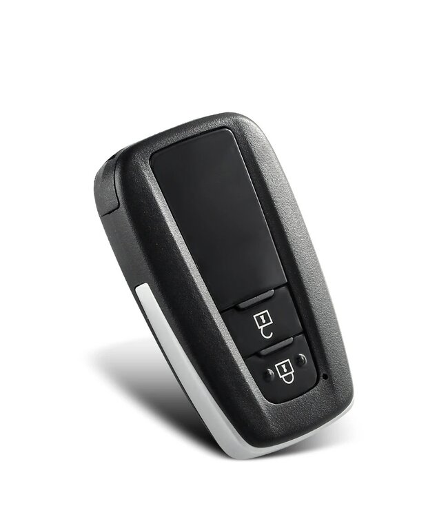 XEOD Autosleutelbehuizing - sleutelbehuizing auto - sleutel - Autosleutel / Geschikt voor: Toyota CH-R 2 knops