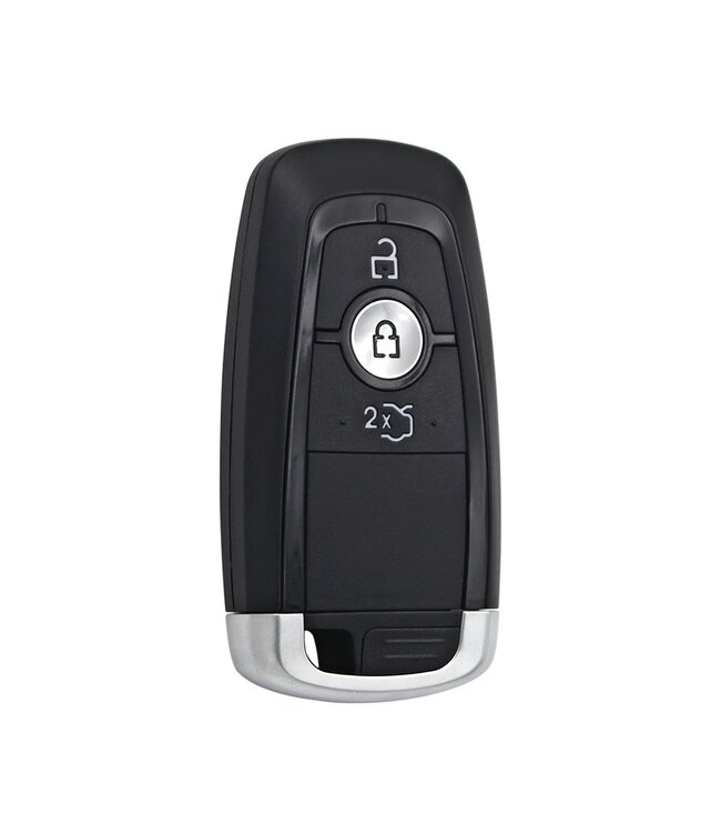 XEOD Autosleutelbehuizing - sleutelbehuizing auto - sleutel - Autosleutel / Geschikt voor: Ford 3 knops