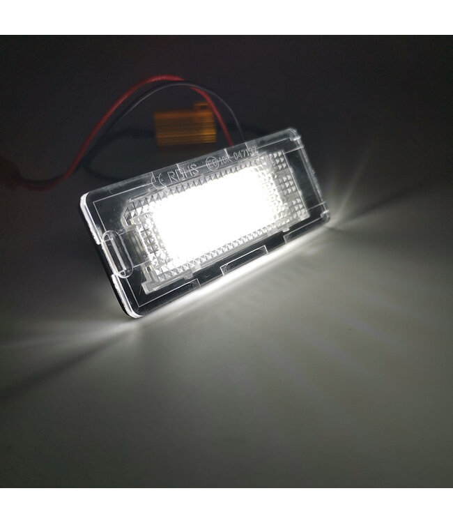 XEOD LED Kentekenverlichting - Kenteken verlichting - LED Kenteken verlichting Geschikt voor Volkswagen Golf Variant - Touran - Touareg - Canbus - 2 stuks 6000K