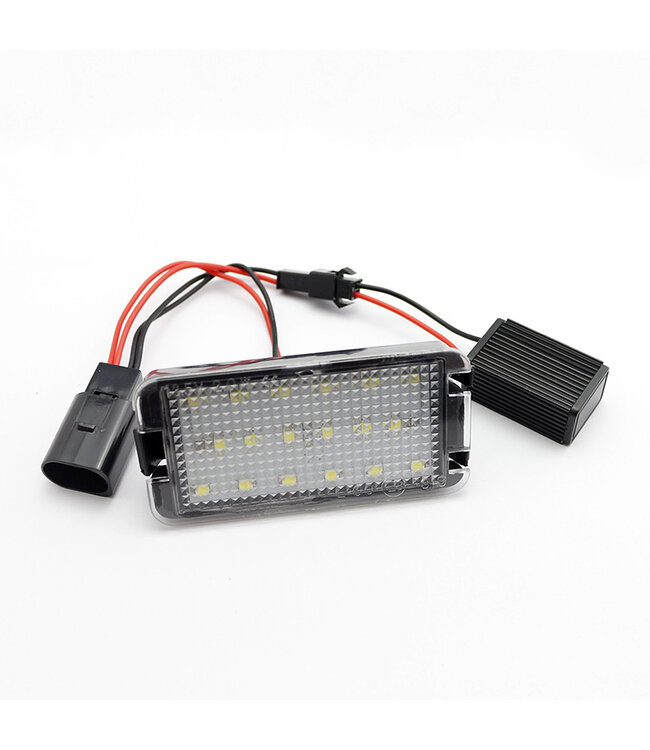 XEOD LED Kentekenverlichting - Kenteken verlichting - LED Kenteken verlichting Geschikt voor Seat Leon - Ibiza - Canbus - 2 stuks 6000K