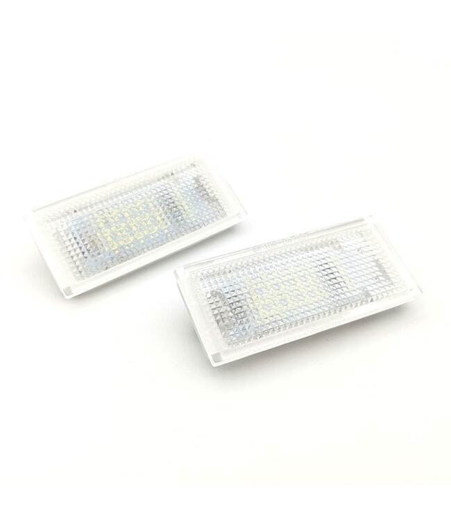 XEOD LED Kentekenverlichting - Kenteken verlichting - LED Kenteken verlichting geschikt voor: BMW 3 serie E46 Coupe - Canbus - 2 stuks 6000K