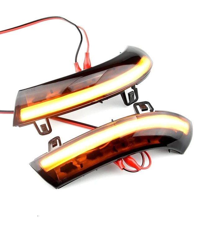 XEOD Dynamische LED richtingaanwijzer geschikt voor Volkswagen Golf 5 & Passat - Canbus - Spiegel knipperlicht - Buitenspiegel - Set van 2