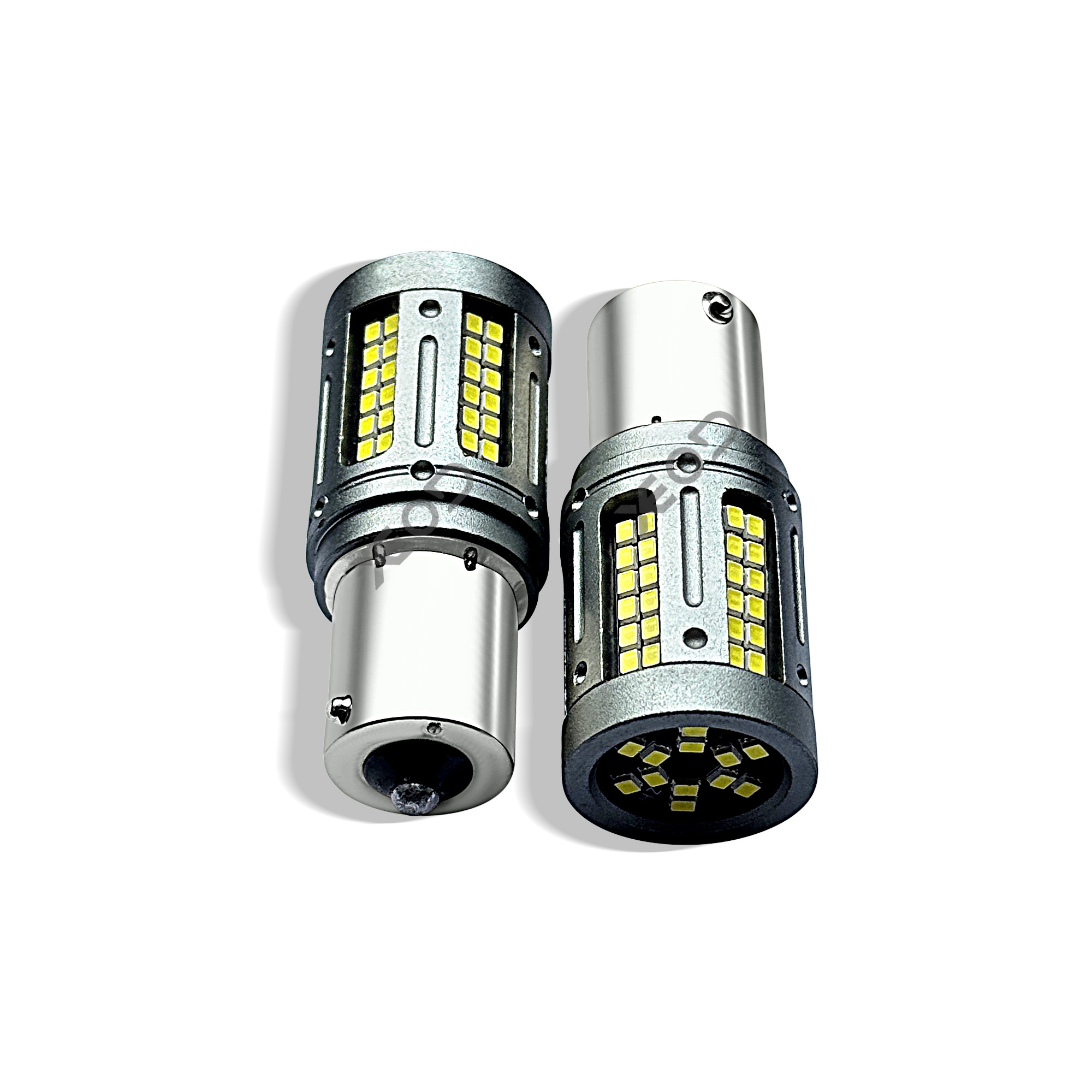 BA15S 1156 P21W High Power LED Canbus achterlichten Rood (set BA15S 1156 P21W High Power LED Canbus achterlichten Rood (set