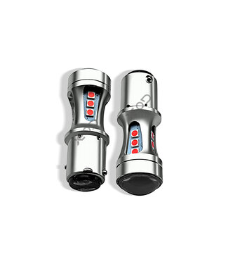 XEOD P21/5W BAY15D LED canbus - Pro line Rood