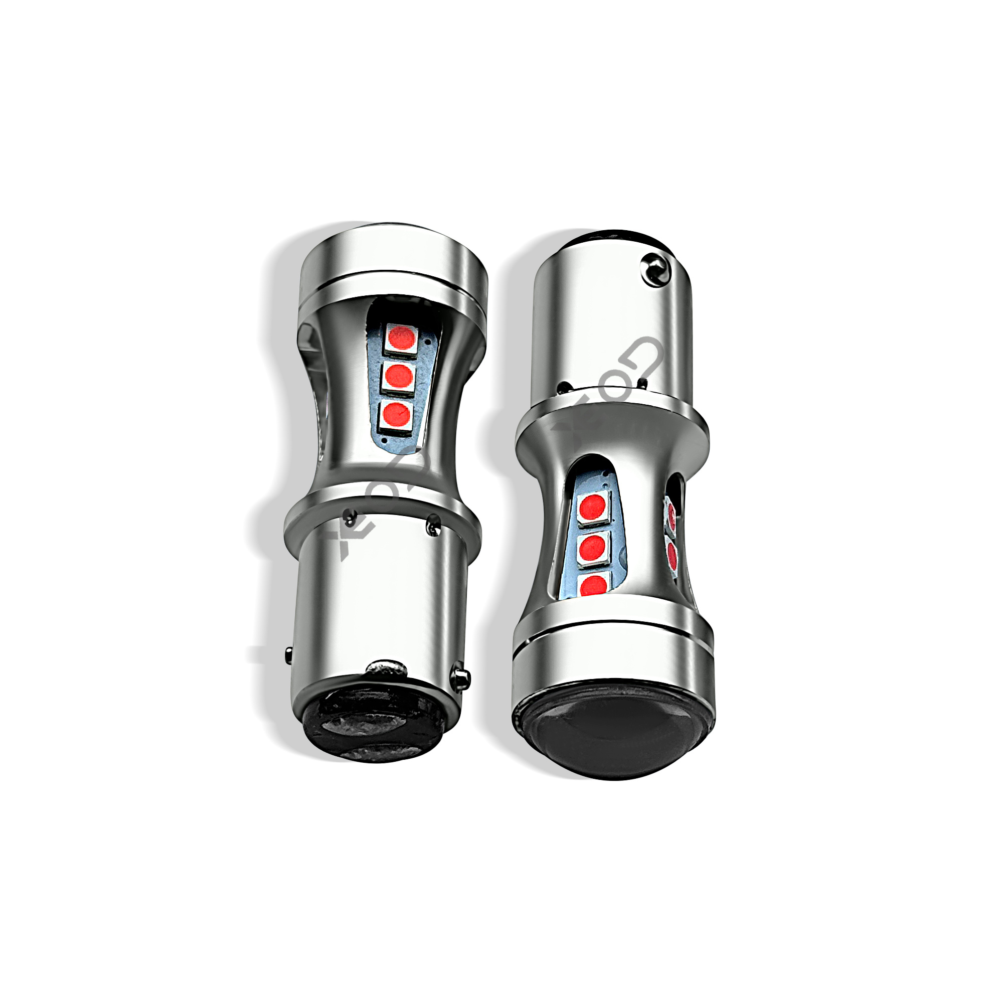 P21/5W BAY15D LED canbus - Pro line Rood - Xenon Odijk