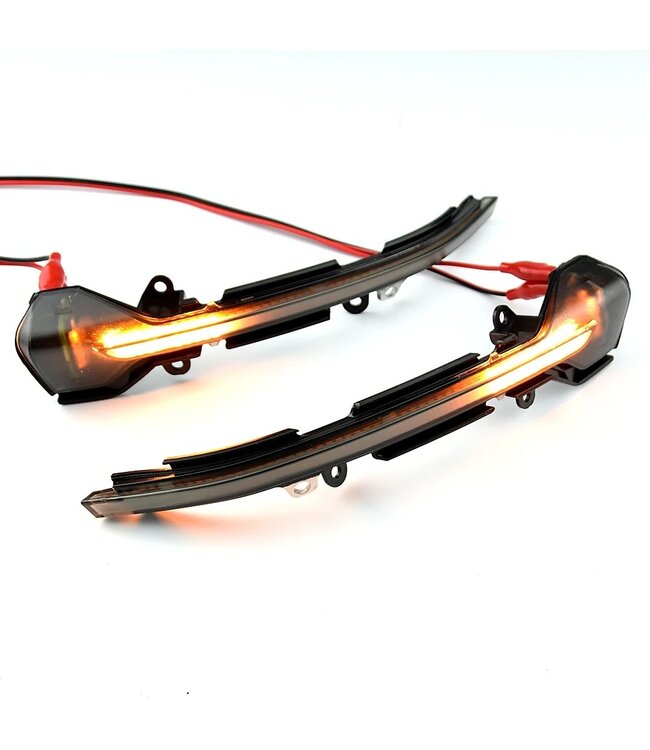 XEOD Dynamische LED richtingaanwijzer geschikt voor Seat MK3 - Arona - Ibiza MK5 - Canbus - Spiegel knipperlicht - Buitenspiegel - Set van 2
