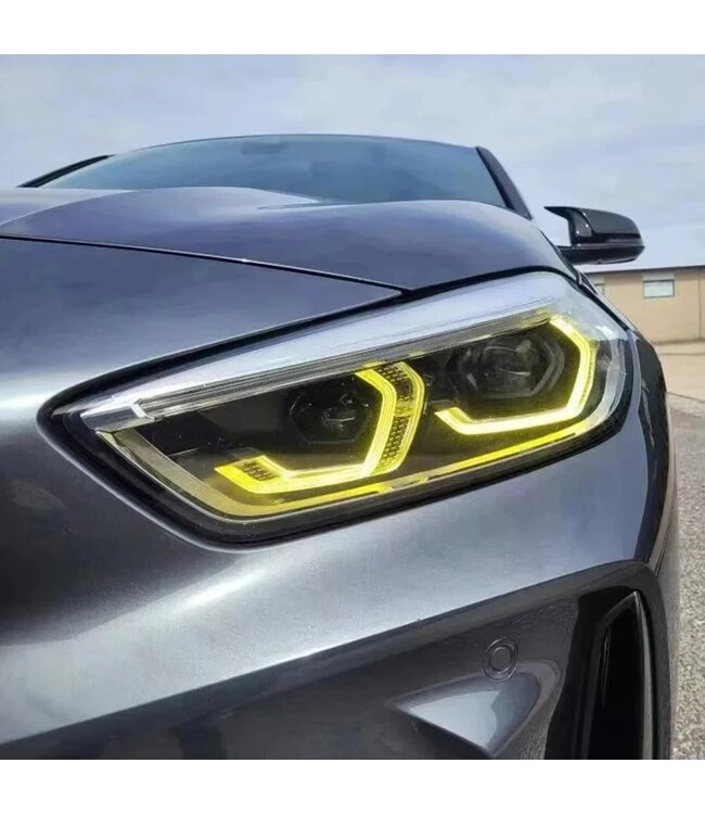 XEOD CSL LED DRL angel eyes modules Geel geschikt voor BMW F40 1 Serie F44 2 Serie - 4 stuks - Complete set