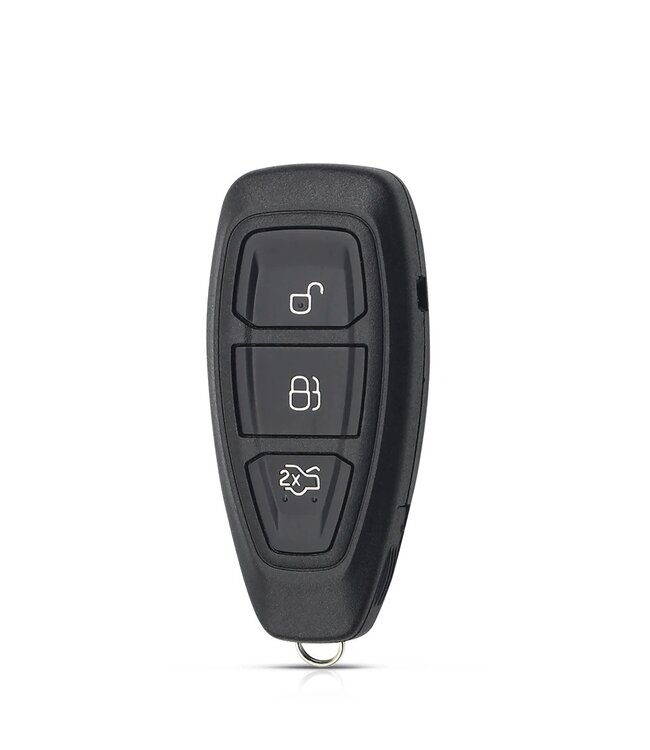 XEOD Autosleutelbehuizing - sleutelbehuizing auto - sleutel - Autosleutel Geschikt voor: Ford 3 knops keyless sleutel