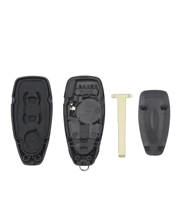 XEOD Autosleutelbehuizing - sleutelbehuizing auto - sleutel - Autosleutel Geschikt voor: Ford 3 knops keyless sleutel