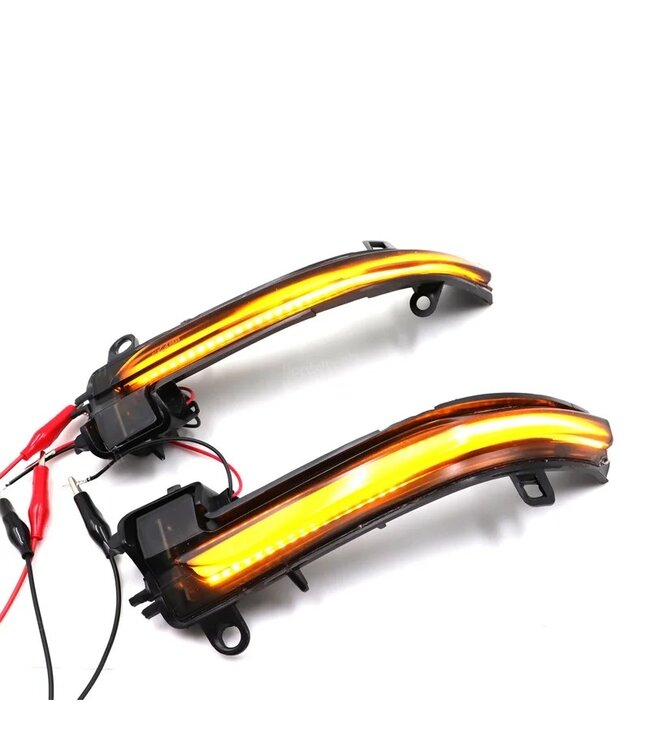 XEOD Dynamische LED richtingaanwijzer geschikt voor BMW X1 F48 F49 X2 F39 F40 F45 F46 - Canbus - Spiegel knipperlicht - Buitenspiegel - Set van 2